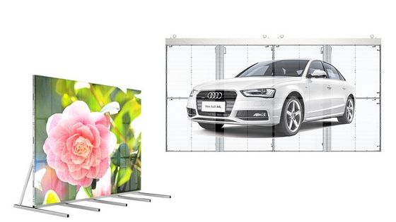 Transparenter Glas-LED-Bildschirm P3,91mm Holografische Serie Bildwiederholfrequenz 3840Hz