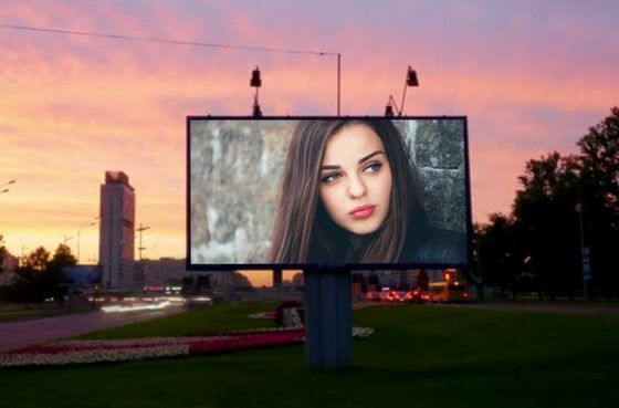 Outdoor-LED-Videowände P3.91 für Werbung Digitale Plakatplatte 500*1000mm Outdoor-Serie