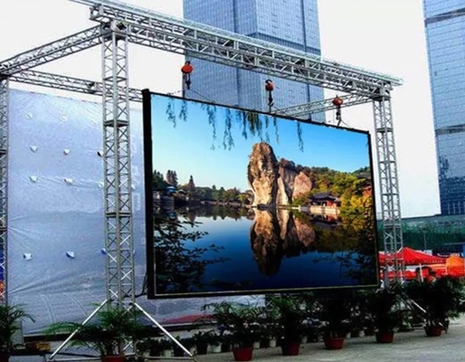 P3 1 20 Scan 900cd/M2 großes LED Videowand-Bildschirm-Plexiglas im Freien