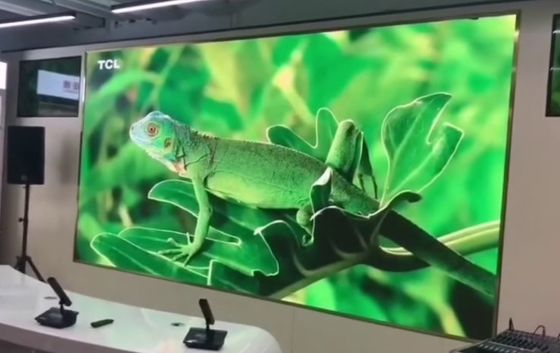 16:9 Verhältnis Kleiner Tonhöhe Led Bildschirm Pixel Anzeige Innenraum P0.93 P1.25 P1.56 P1.875 ODM