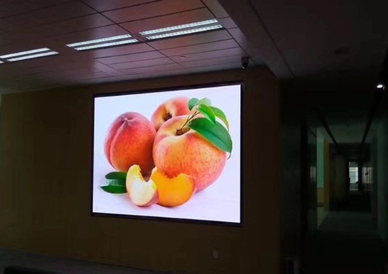 Werbung P3 farbenreiches Druckguss-Innenaluminium LED-Anzeigen-192x192mm