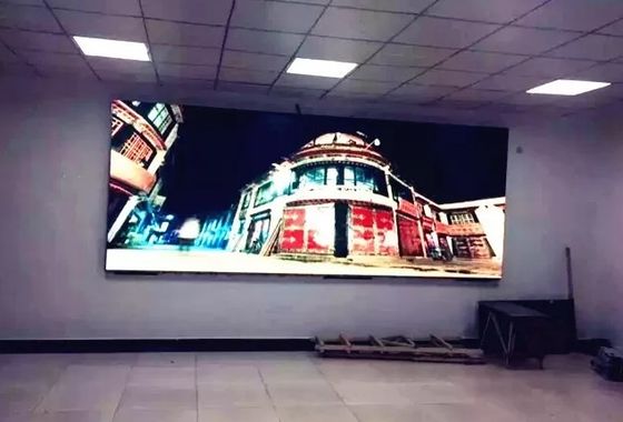 Werbung P3.076 Indoor Vollfarb-LED-Display Druckgussaluminium