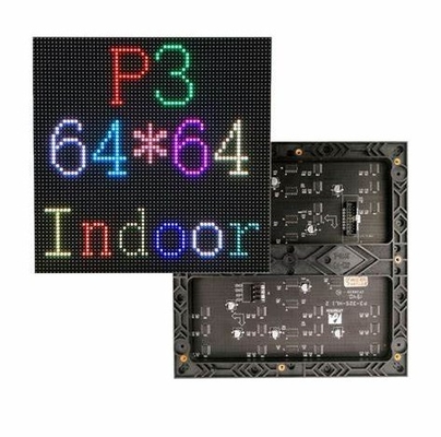 Werbung P3 farbenreiches Druckguss-Innenaluminium LED-Anzeigen-192x192mm