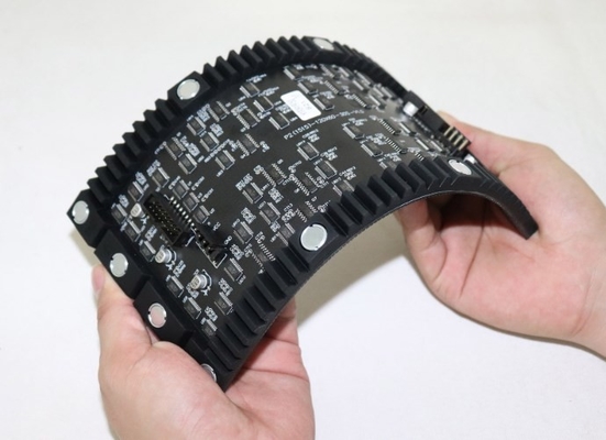 240X120mm gebogene Innen-P2 LED flexible Modul-Platte LED-Bildschirm-SMD1515