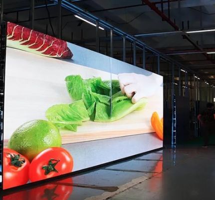 Dauerhafte Druckguss Aluminium LED-Display-Schrank Innenvermietung P4.81 1000mmx500mm