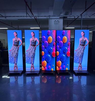 HD Indoor LED Display Poster Werbe-Videoplayer P1.25 P1.538 P1.86 P2 P2.5 P3