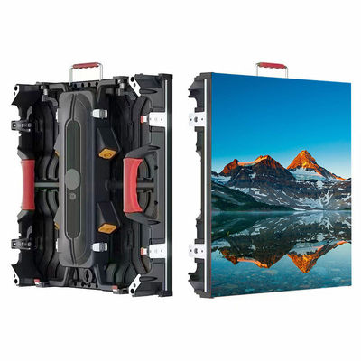 Des Druckguss-Spannung Aluminium- Kabinett-P3.91 LED Schirm-Miet-der Energie-5V