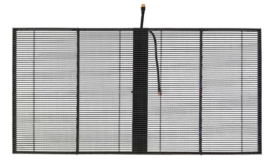 P3.9-7.8 LED transparent screen mit anpassbaren Größen, hoher Bildwiederholrate und weitem Betrachtungswinkel für vielseitige Displays